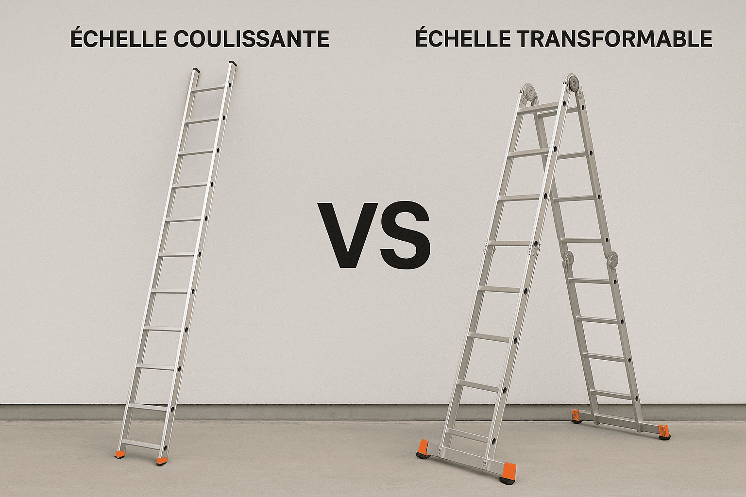 Échelle coulissante ou transformable : comment choisir ?